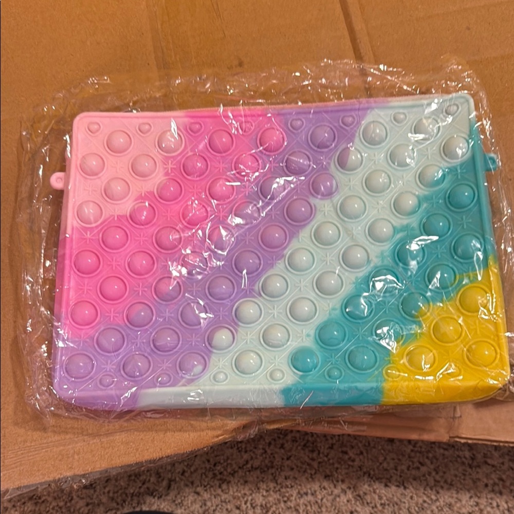 Source Unknown Rainbow Pop It Fidget Toy